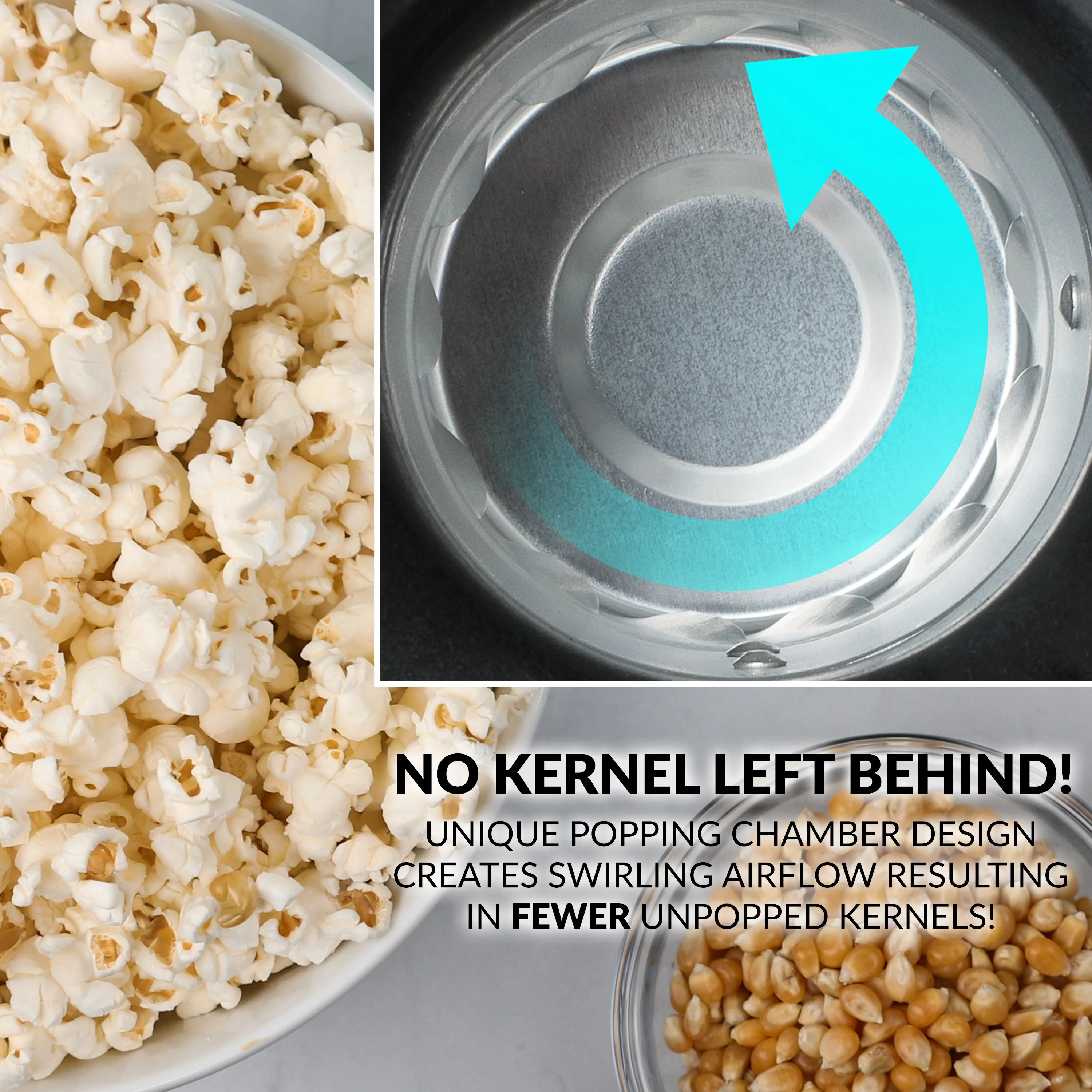 16-Cup Air-Pop Popcorn Maker - Inhomebuy