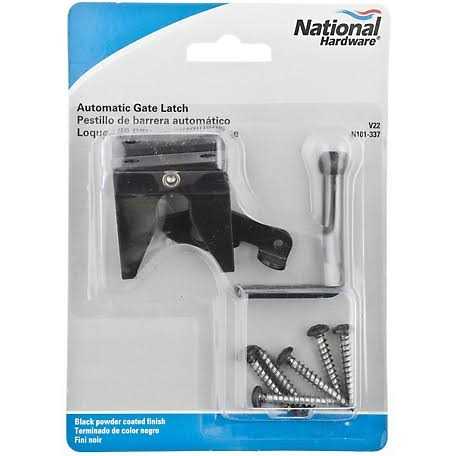 National Hardware LokkLatch Gate Latch N346-201 - Inhomebuy