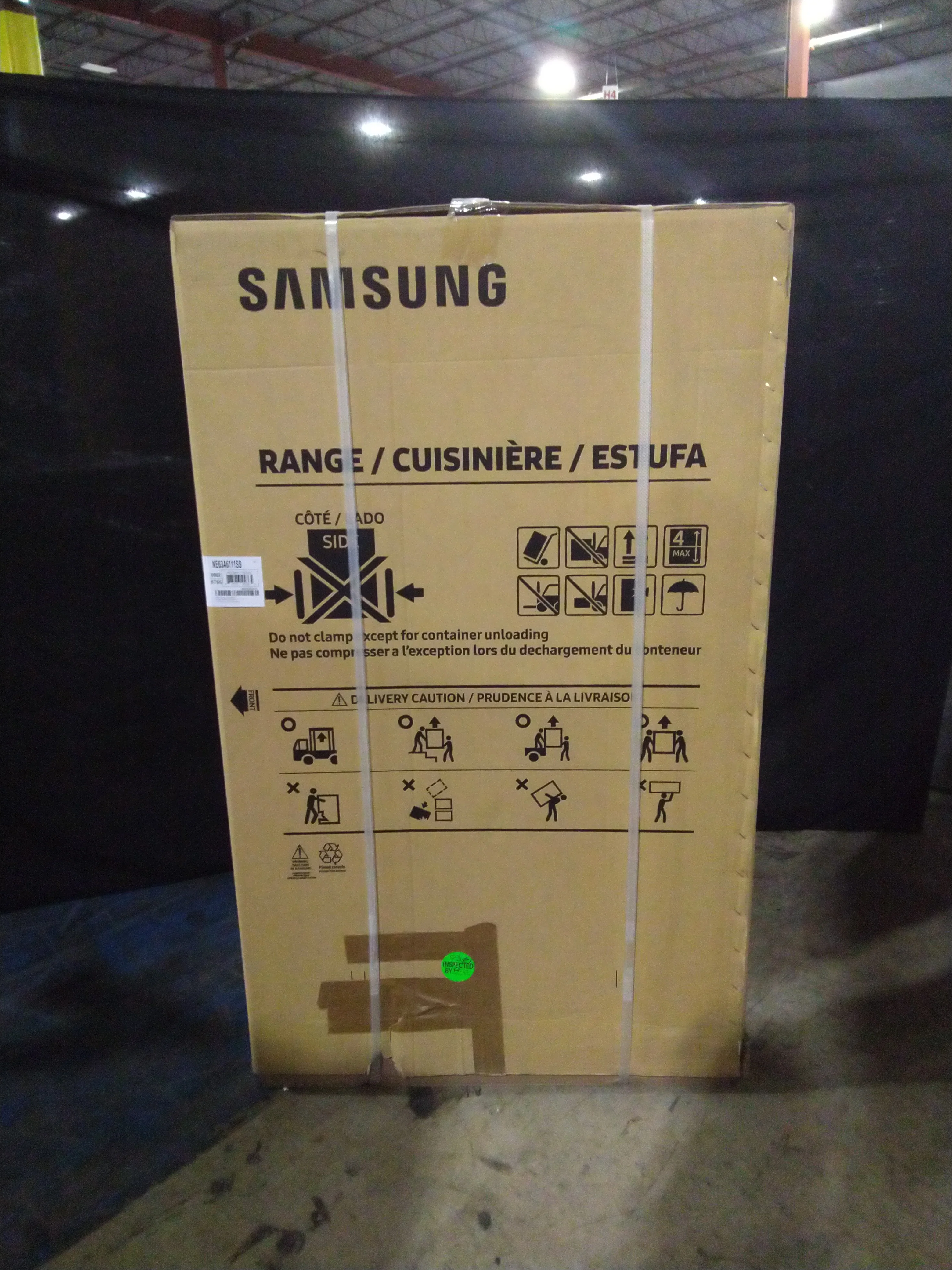 SAMSUNG 30 IN. 6.3 CU. FT. STAINLESS STEEL ELECTRIC RANGE WITH STEAM CLEAN AND BUILT-IN WI-FI - NE63 - Inhomebuy