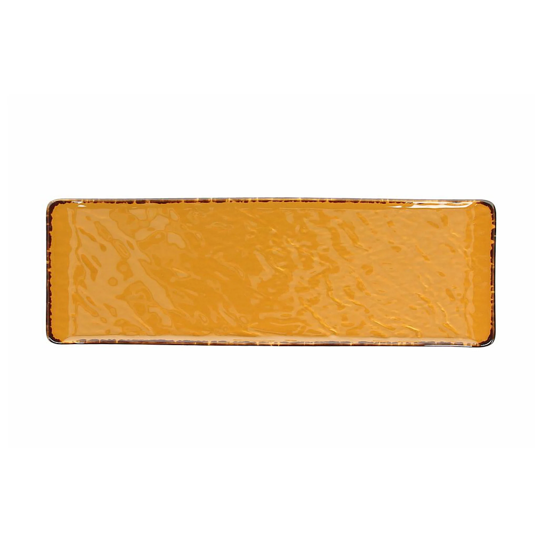 Vulcania Rect.Plate 30x10cm Yellow - Inhomebuy