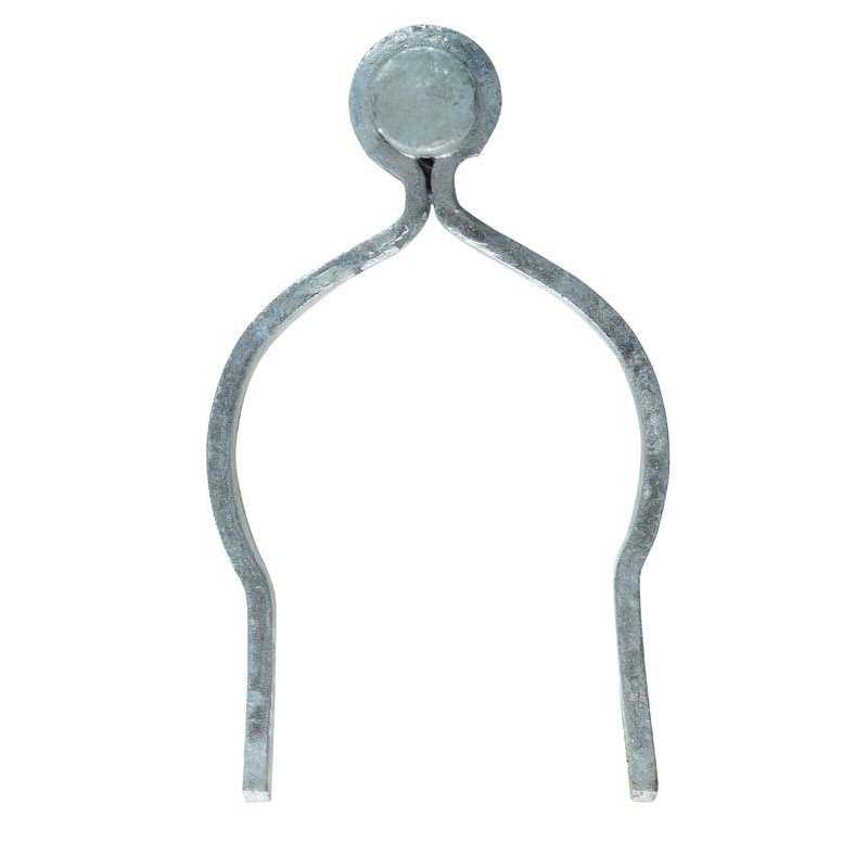 YardGard 96 in. H x 2-3/8 in. W 16 Ga. Metal Chain Link Fence Corner Post - Inhomebuy