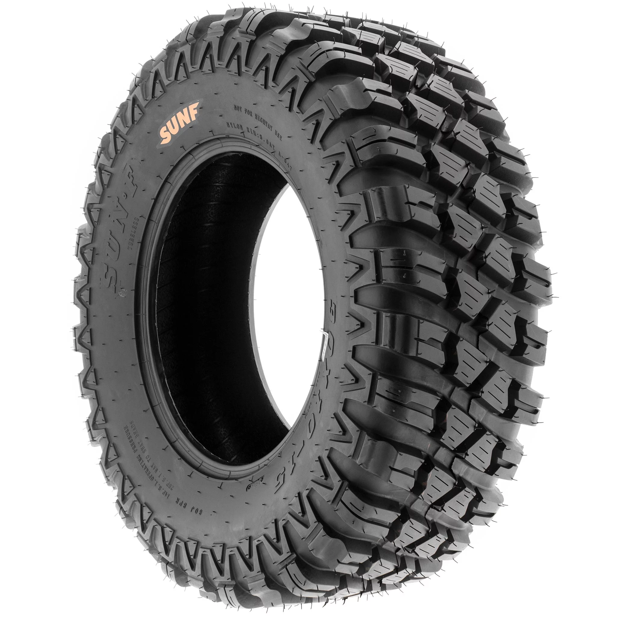 SunF 28x10-14 28x10x14 ATV UTV All Terrain AT Tire 6 PR A047 (Single) - Inhomebuy