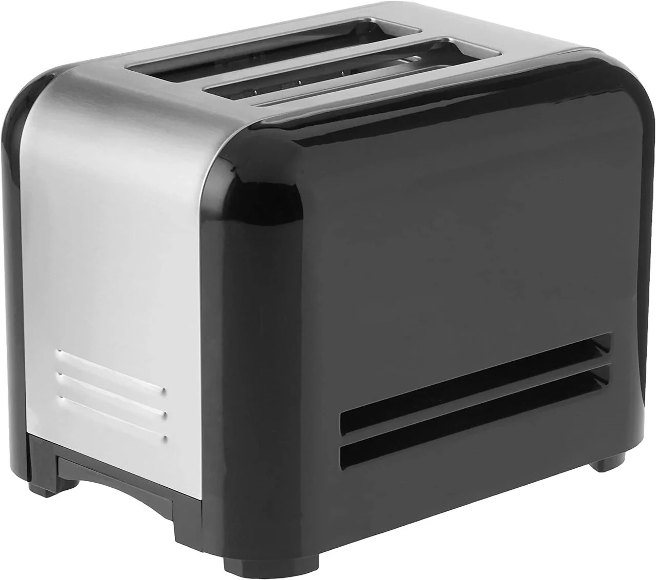 Cuisinart Toaster 2-slice, brush s/s+ black | CPT320 - Inhomebuy