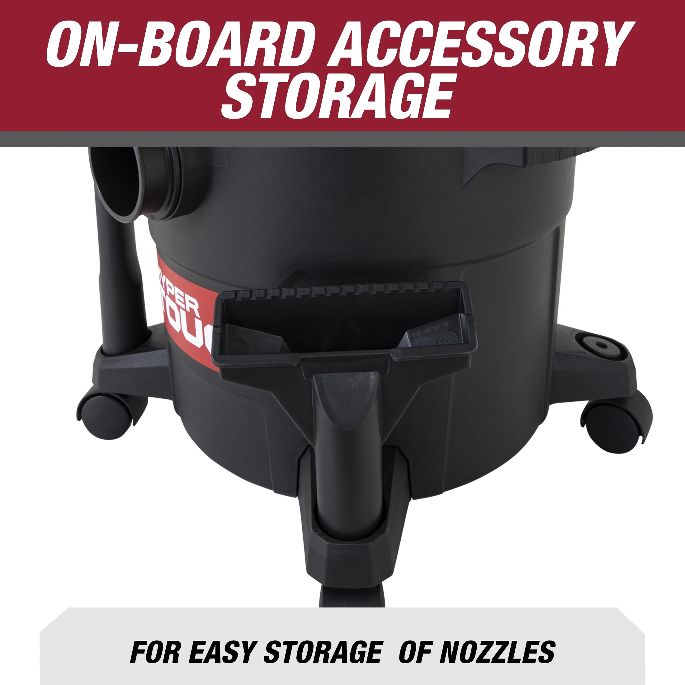 Hyper Tough 5 Gallon Wet/Dry Vacuum for the Car, Garage, Home or Workshop - Inhomebuy