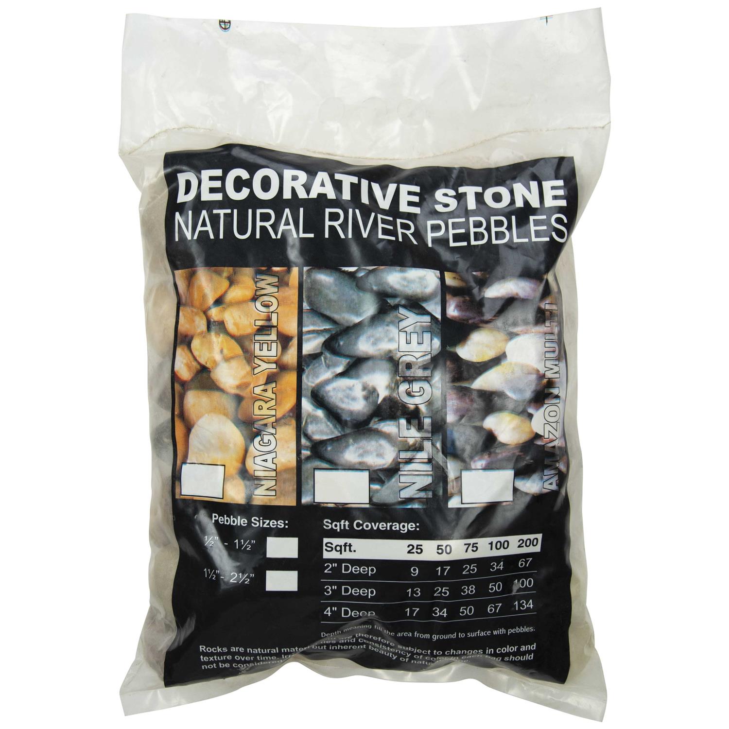 MSI 0.5 cu. ft . 3 cm Pebbles. 40 lb. Bag - Inhomebuy