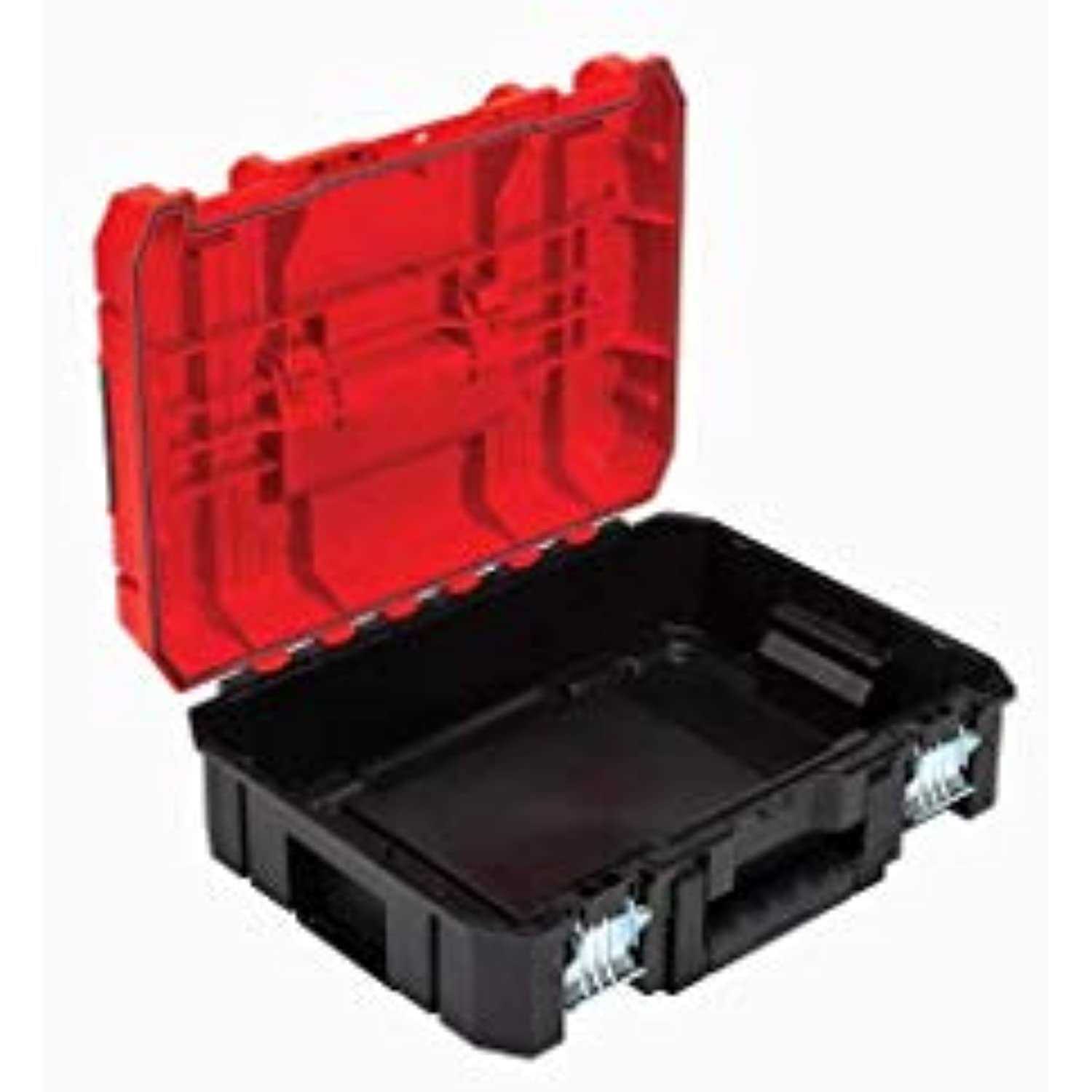Craftsman VERSASTACK System 17-in Red Plastic Lockable Tool Box - Inhomebuy