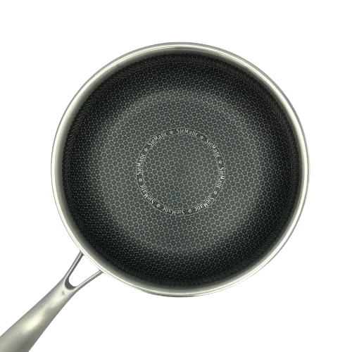 Healthy Bear SUS Hybrid Fry Pan: 28cm | BC-HW28FP - Inhomebuy