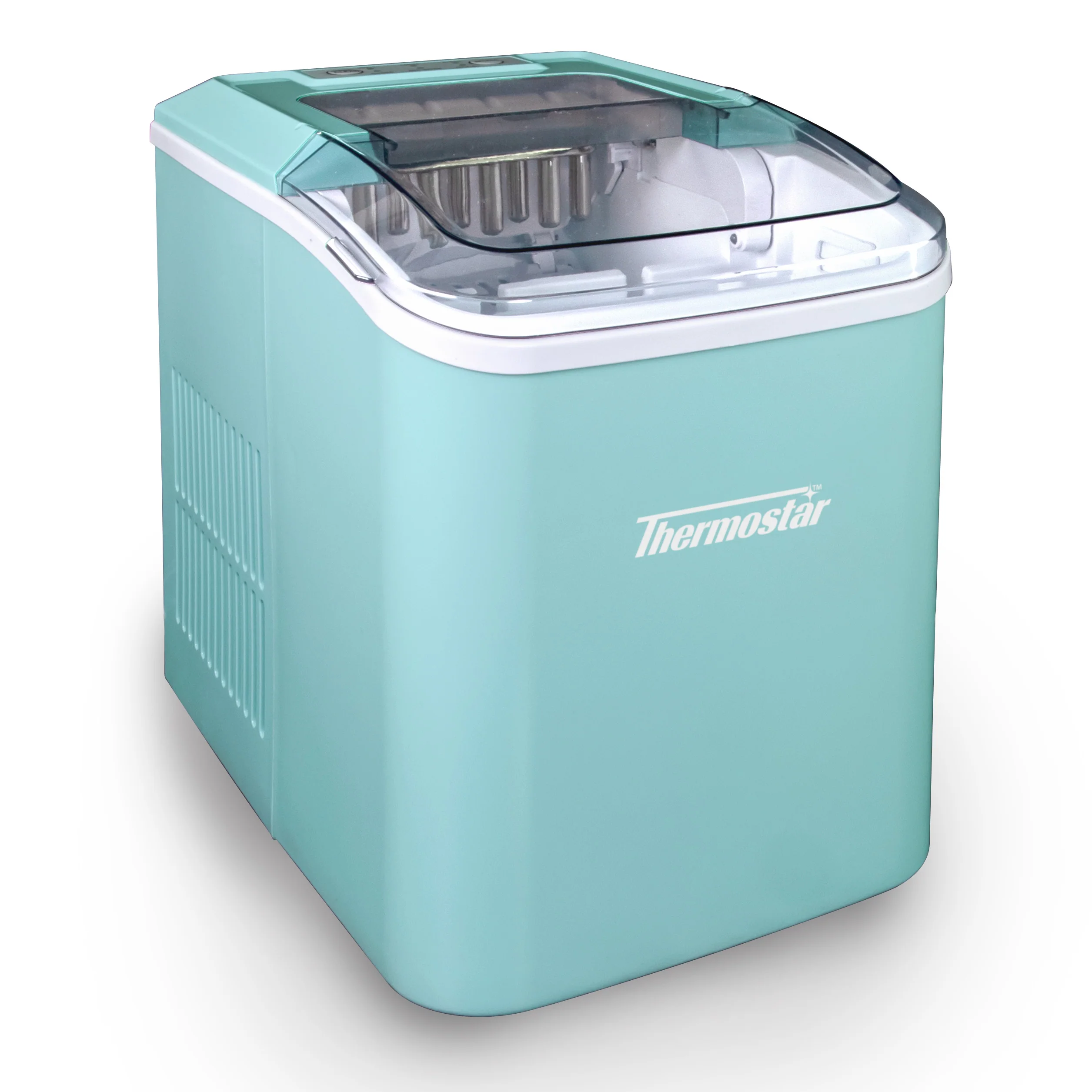 Thermostar 26-Pound Automatic Self-Cleaning Portable Countertop Ice Maker Machine - Inhomebuy