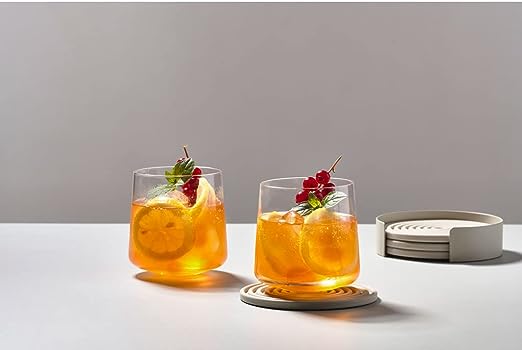 Coasters Rocks 4pcs. Warm Grey - Inhomebuy