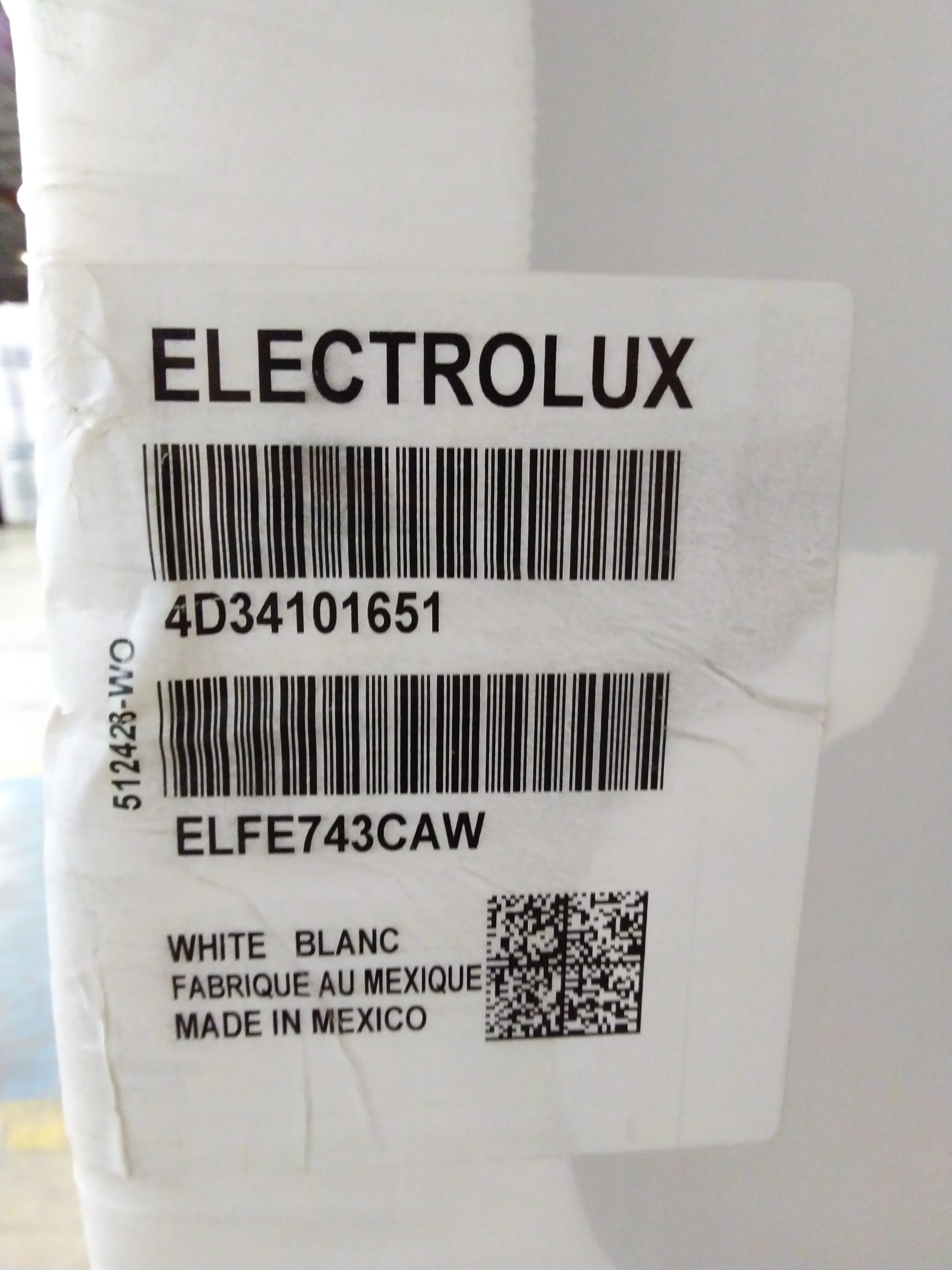 ELECTROLUX 4 SERIES 8.0 CU. FT. WHITE FRONT LOAD ELECTRIC DRYER WITH LUXURY-QUIET SOUND SYSTEM - ELF - Inhomebuy