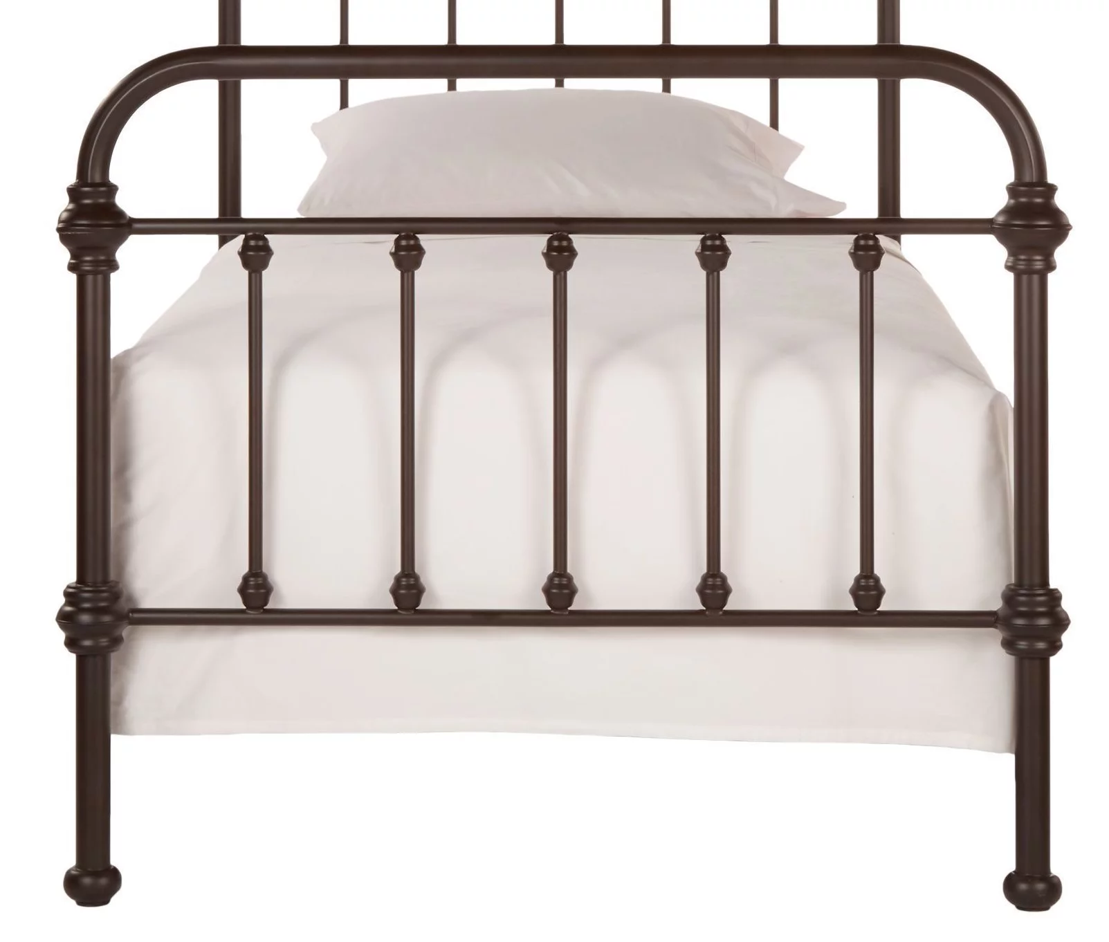 Weston Home Nottingham Metal Twin Bed, Blue Steel - Inhomebuy