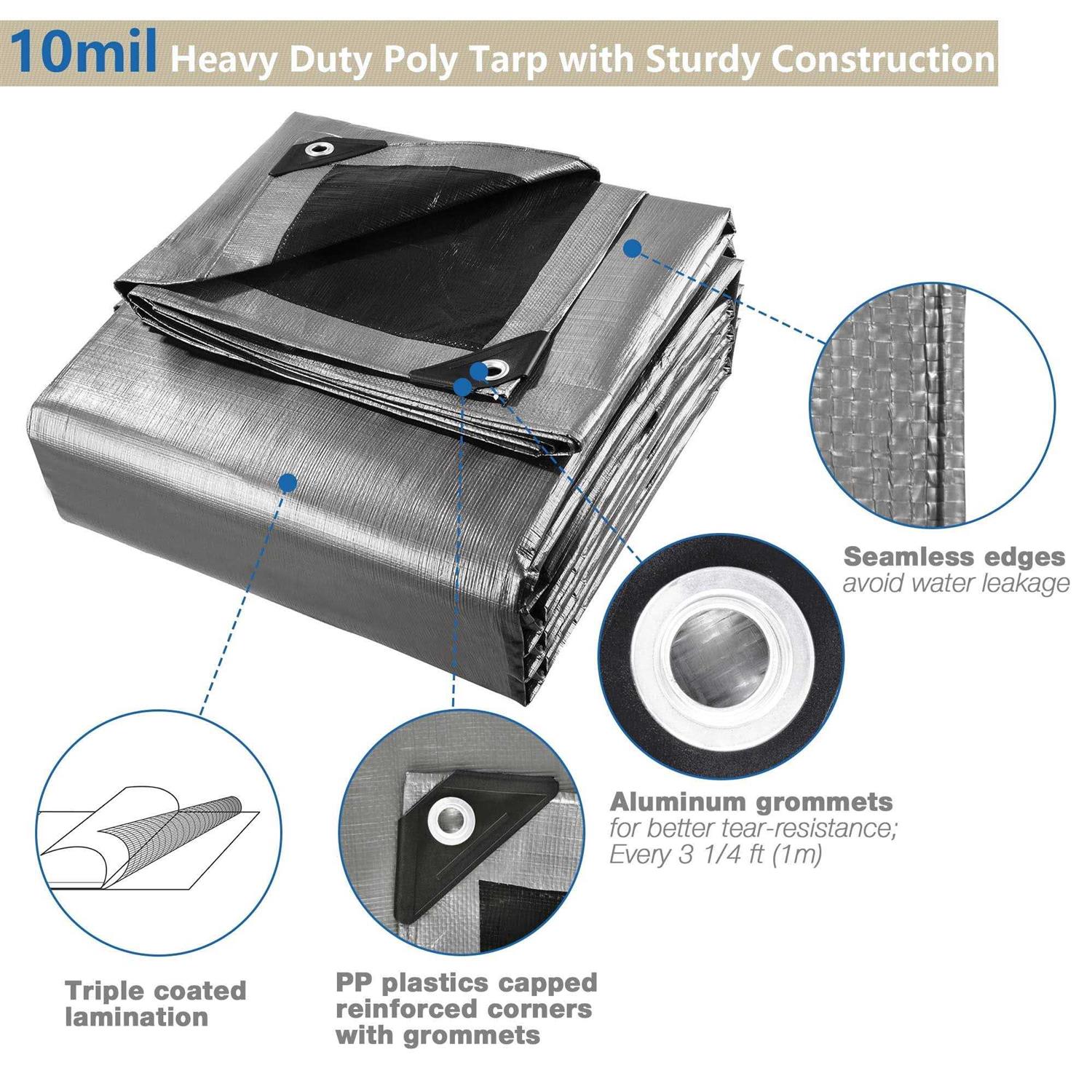 Yescom Gravity Flush Toilet RV Toilet Foot Pedal Flush HDPE 20 High Profile Motorhome Caravan - Inhomebuy