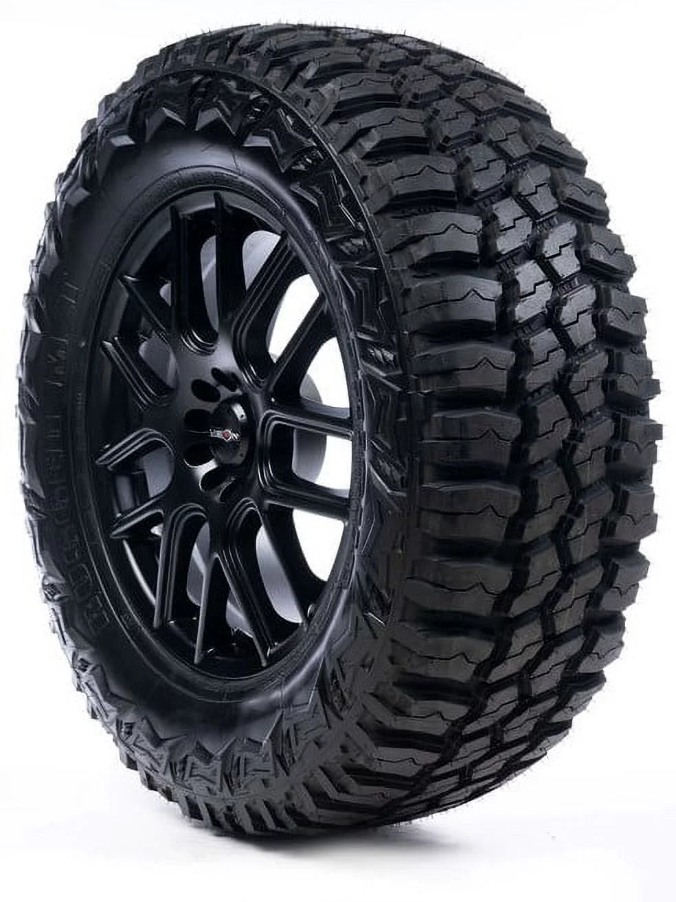 Americus Rugged M/T Mud-Terrain Tire - LT265/70R17 121 Q LRE 10PLY Rated - Inhomebuy
