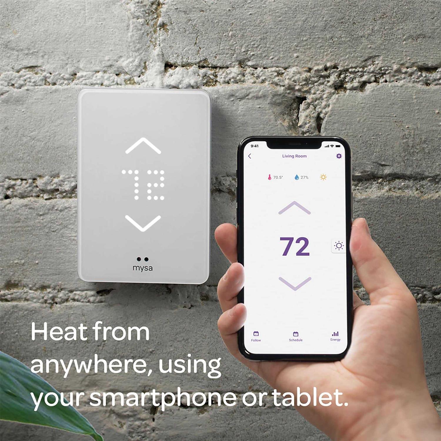 Mysa Smart Thermostat for Air Conditioners - Inhomebuy