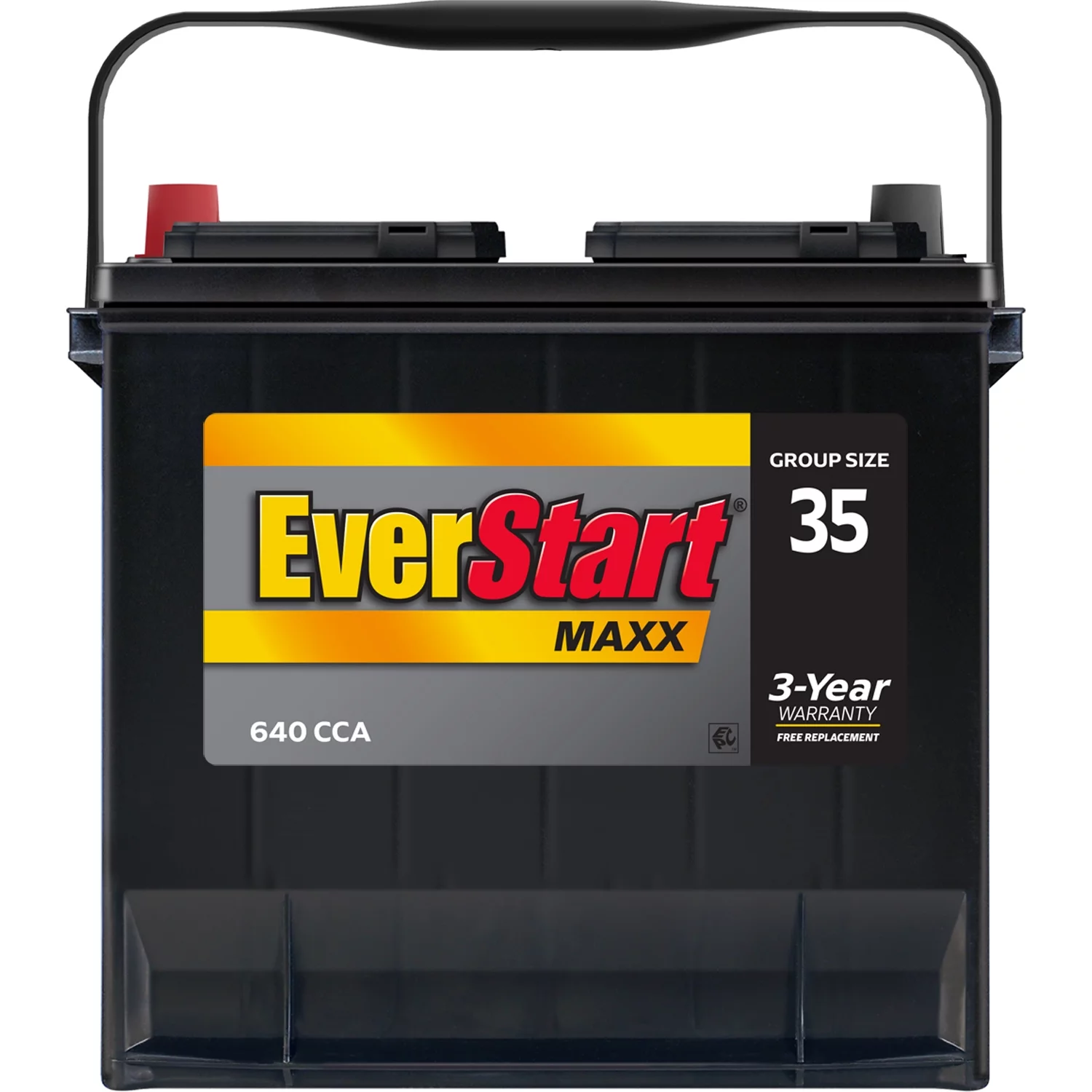 EverStart Maxx Lead Acid Automotive Battery, Group Size 35 12 Volt, 640 CCA - Inhomebuy