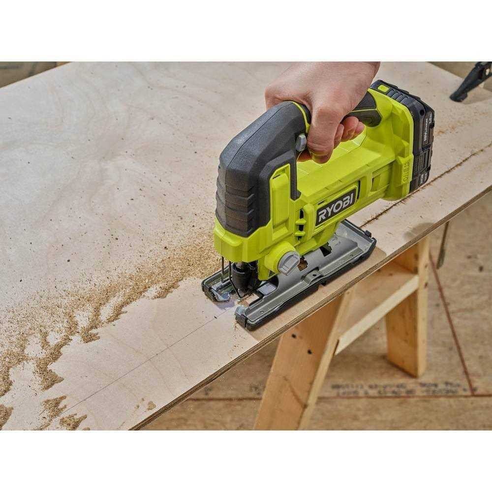 RYOBI ONE+ 18V 18-Gauge Cordless AirStrike Brad Nailer with 1.5 Ah Battery and Charger P321KN - Inhomebuy