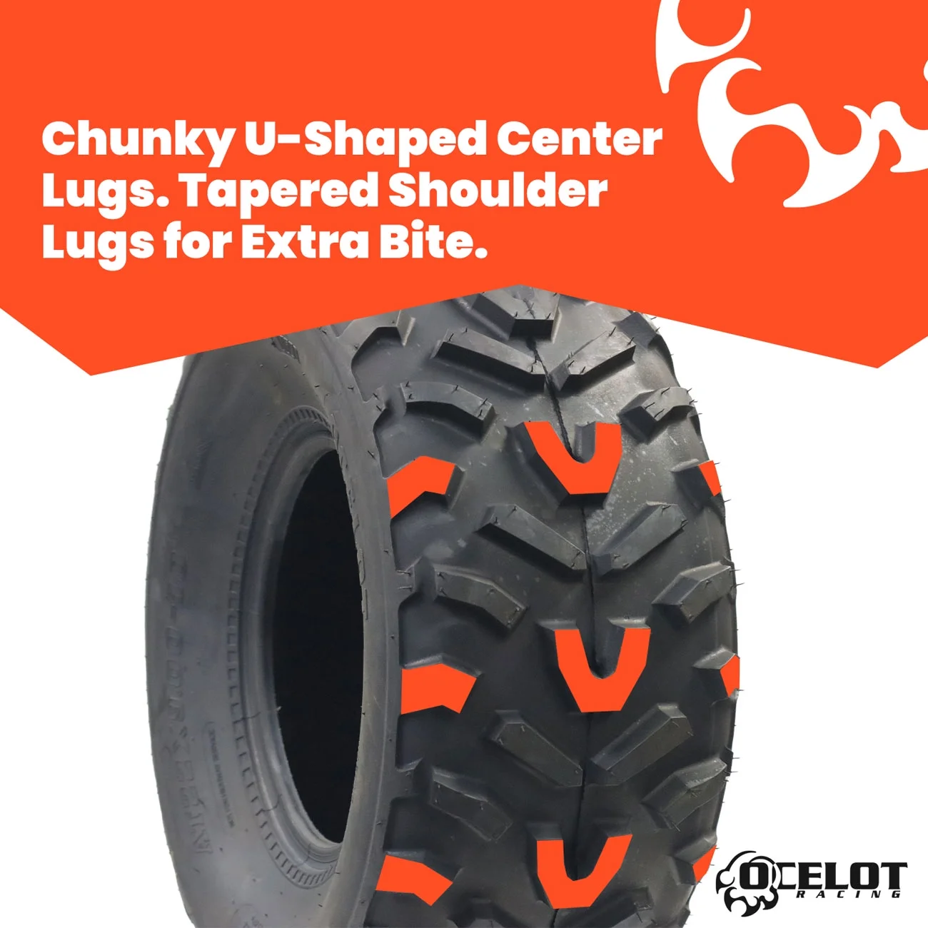 22 x 9 - 10 Ocelot P367 ATV Tire - Inhomebuy