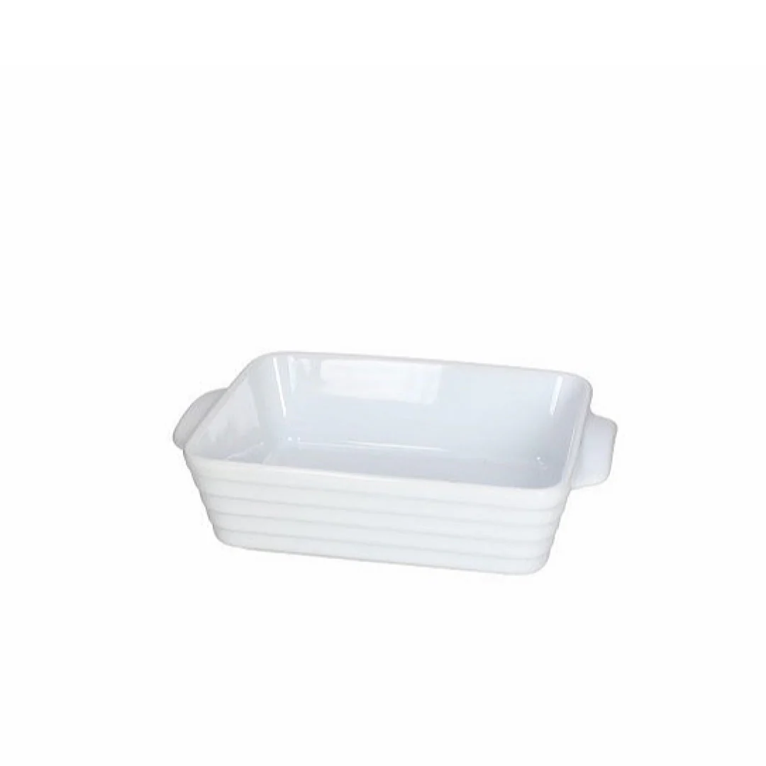 Rect.Bak.Dish 23.8x15.5cm/6.3h Pl-Cook Rings - Inhomebuy