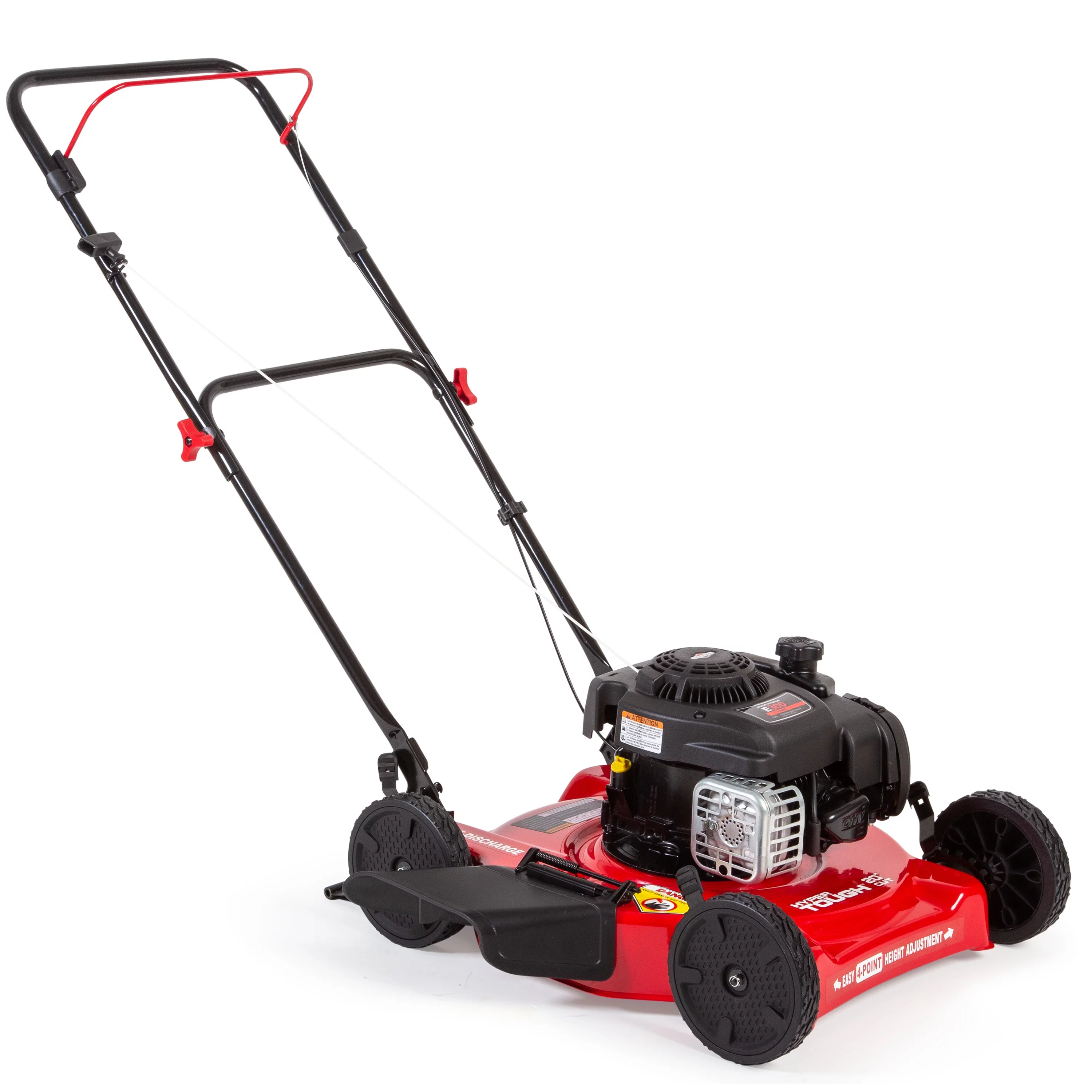Hyper Tough 20-inch 125cc Gas Push Mower with Briggs & Stratton Engine (Assembled Height 39