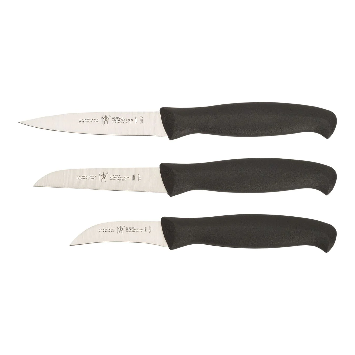 Henckels 3pc Paring Knife Set - Black, Paring Knives Series - Inhomebuy