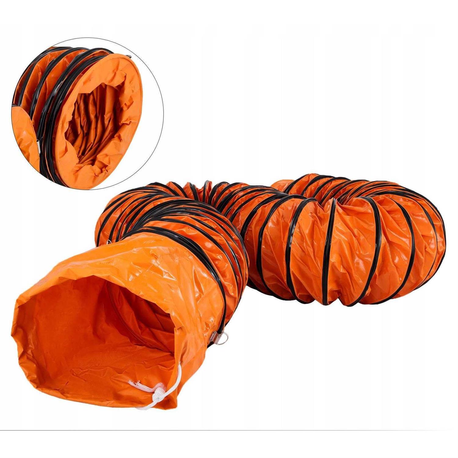 VEVOR 25ft Ducting Hose PVC Flexible Duct Hosing Utility Blower - Inhomebuy