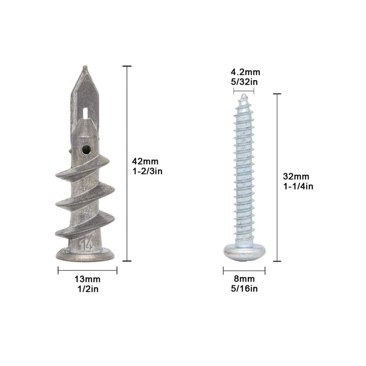 Zinc Plated Screw Eye - Inhomebuy
