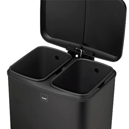 Rubbish separator Davino Grey - 24 L - Inhomebuy