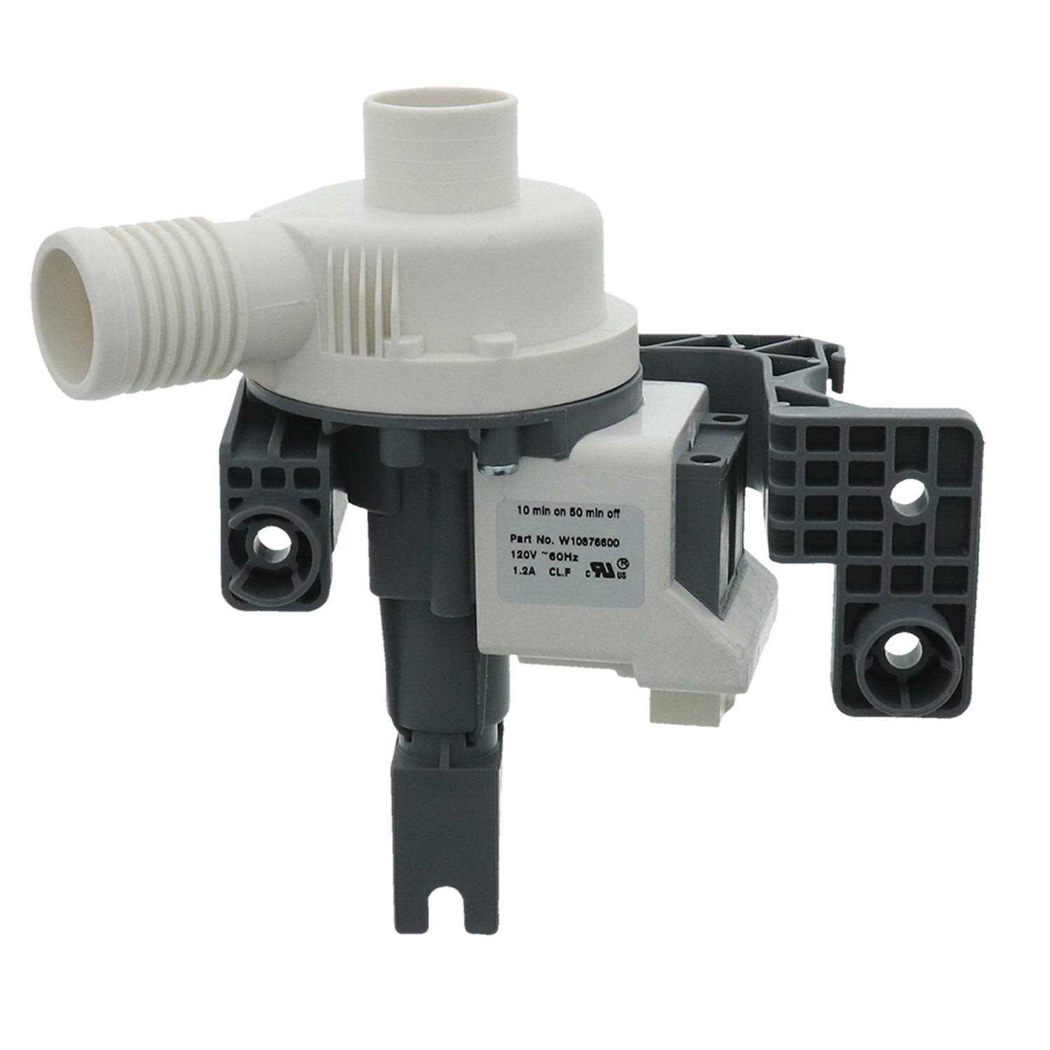 ERP W10876537 Dishwasher Drain Pump - Inhomebuy