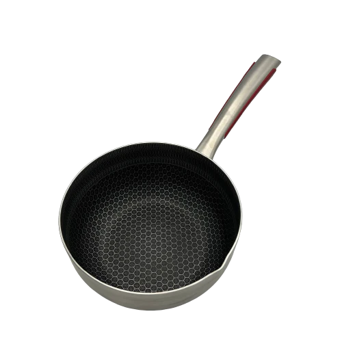 Healthy Bear Targu Hybrid Sauce Pan: 18cm with glass lid | BC-HW18SPG - Inhomebuy