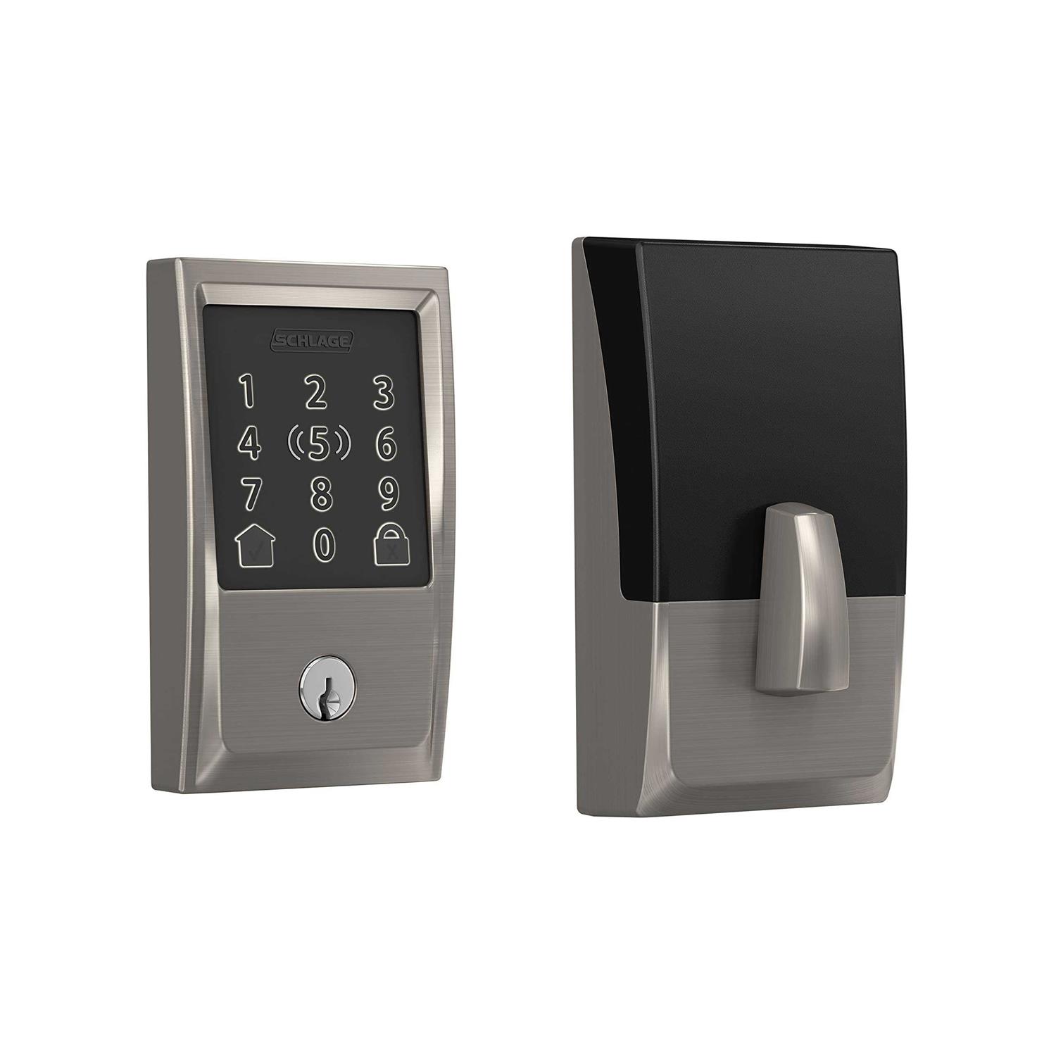 Schlage BE499WB-CEN Encode Plus Century Touchscreen Electronic Deadbolt with WiFi BE499WBCEN622 - Inhomebuy