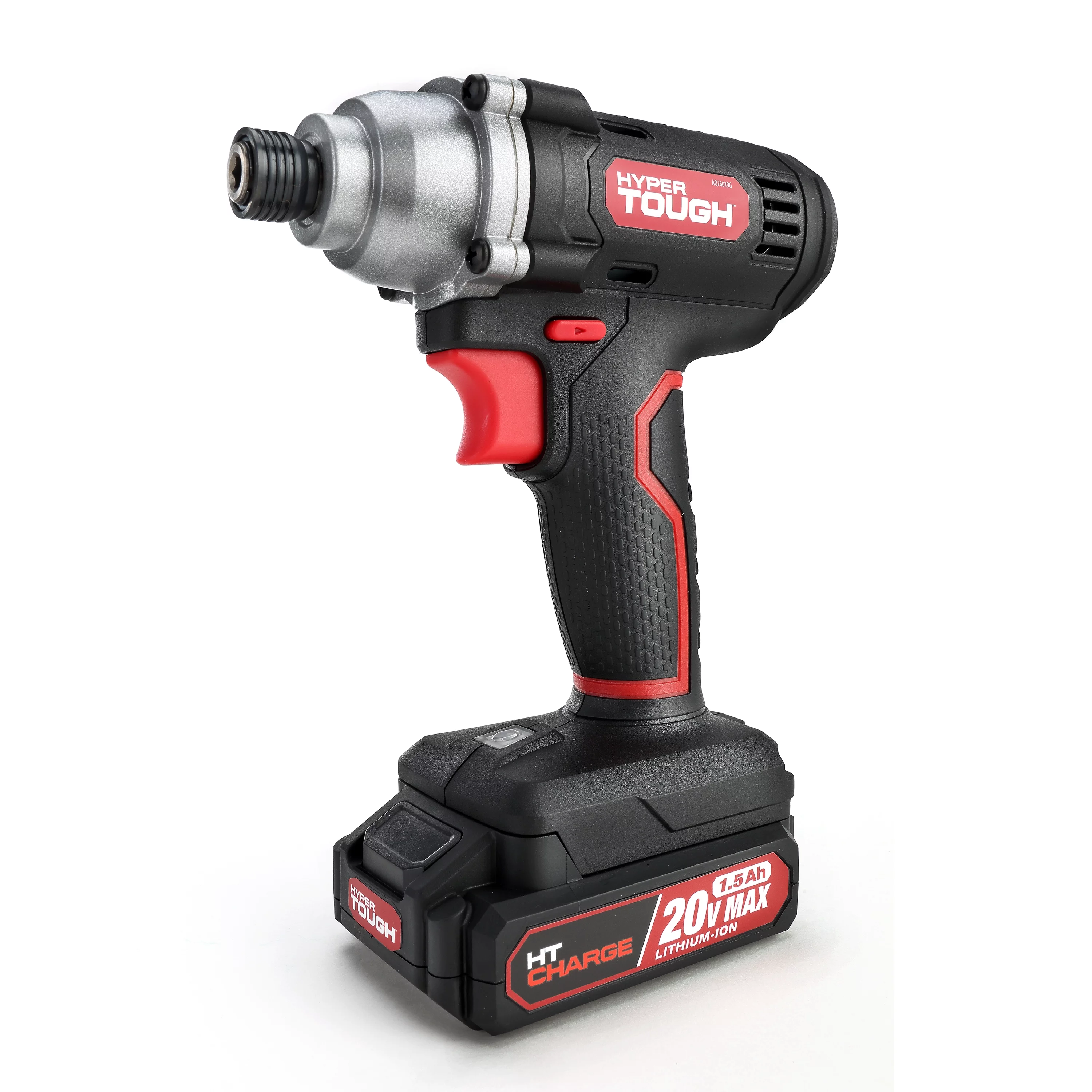 Hyper Tough 20V Max 3/8 inch cordless Drill /  1/4 inch cordless Impact Driver Combo with (2) - 1.5Ah batteries and chargers - Inhomebuy