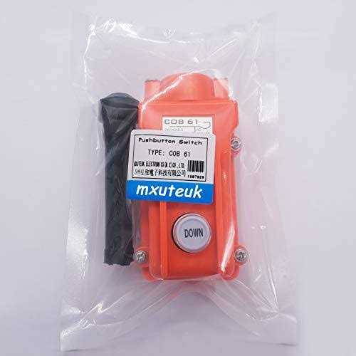mxuteuk AC 220V/380V Push Button Switch On/Off Start Stop Switch 3 Phase Self Lock Electric Motor Switches Mechanical Equipment Control Station 10A - Inhomebuy