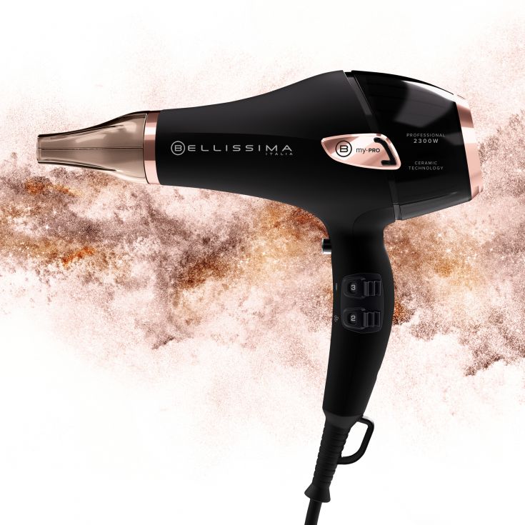 Professional hair dryer P5 3800, Hydrated & Silky Hair - Inhomebuy