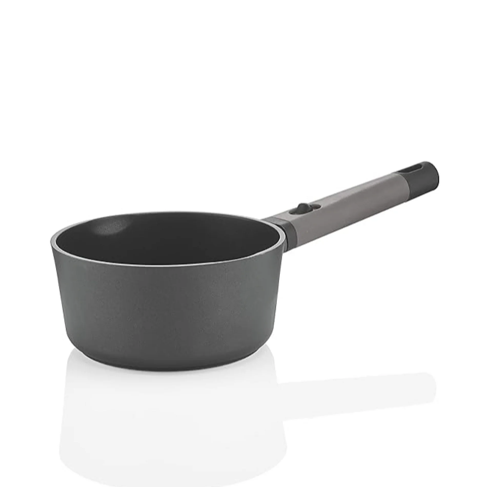 One-Handed Casserole Cook & Space 18 cm, Black - Inhomebuy