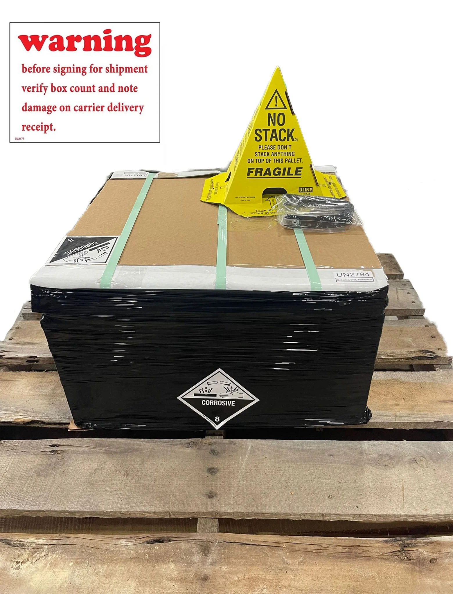 Trojan T-875 8V 170Ah Flooded Lead Acid GC2 Deep Cycle Battery x6 - Inhomebuy