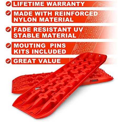 X-bull New Recovery Traction Tracks Sand Mud Snow Track Tire Ladder 4wd - Inhomebuy