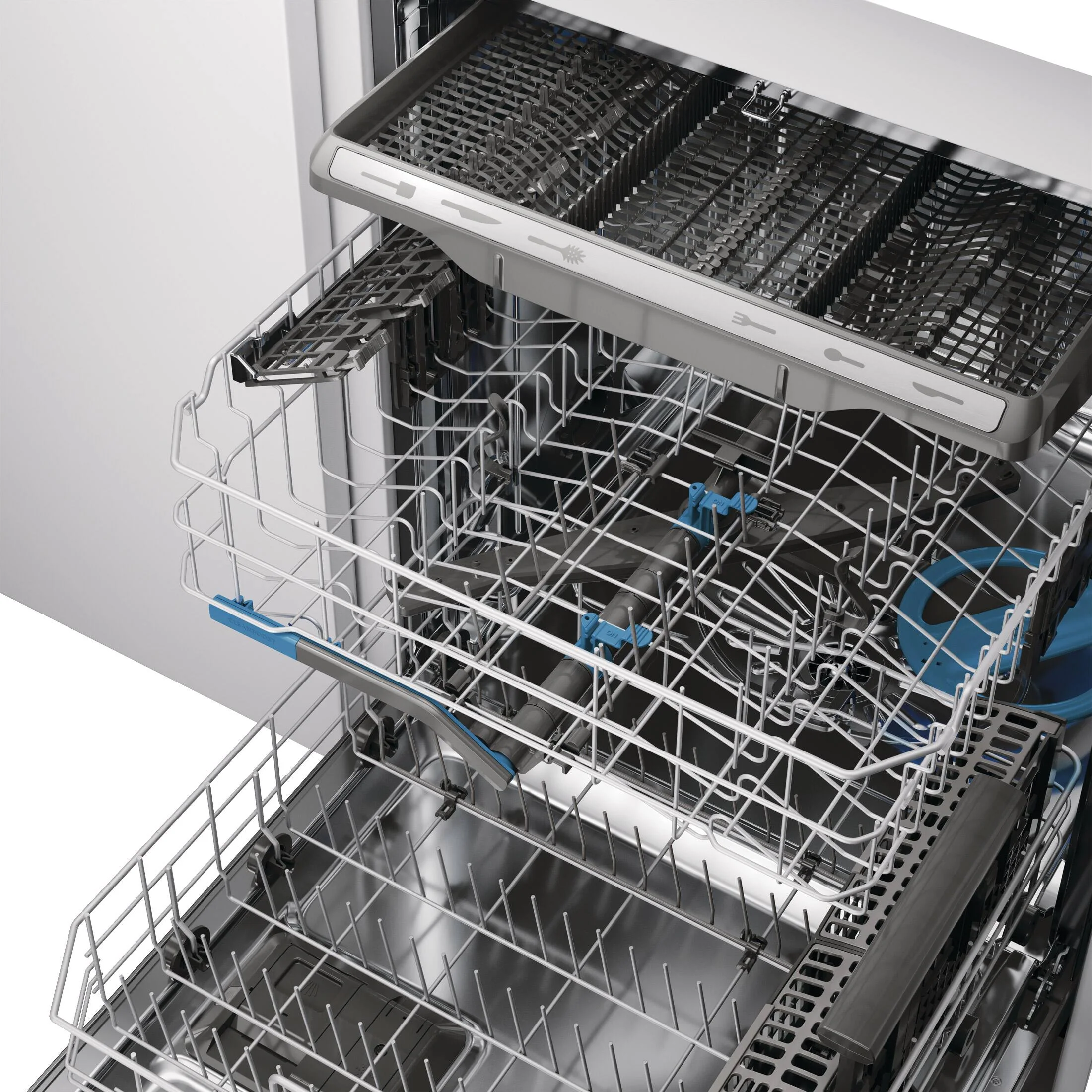 FRIGIDAIRE GALLERY 24 IN. STAINLESS STEEL BUILT-IN DISHWASHER WITH CLEANBOOST TECHNOLOGY - GDSP4715A - Inhomebuy