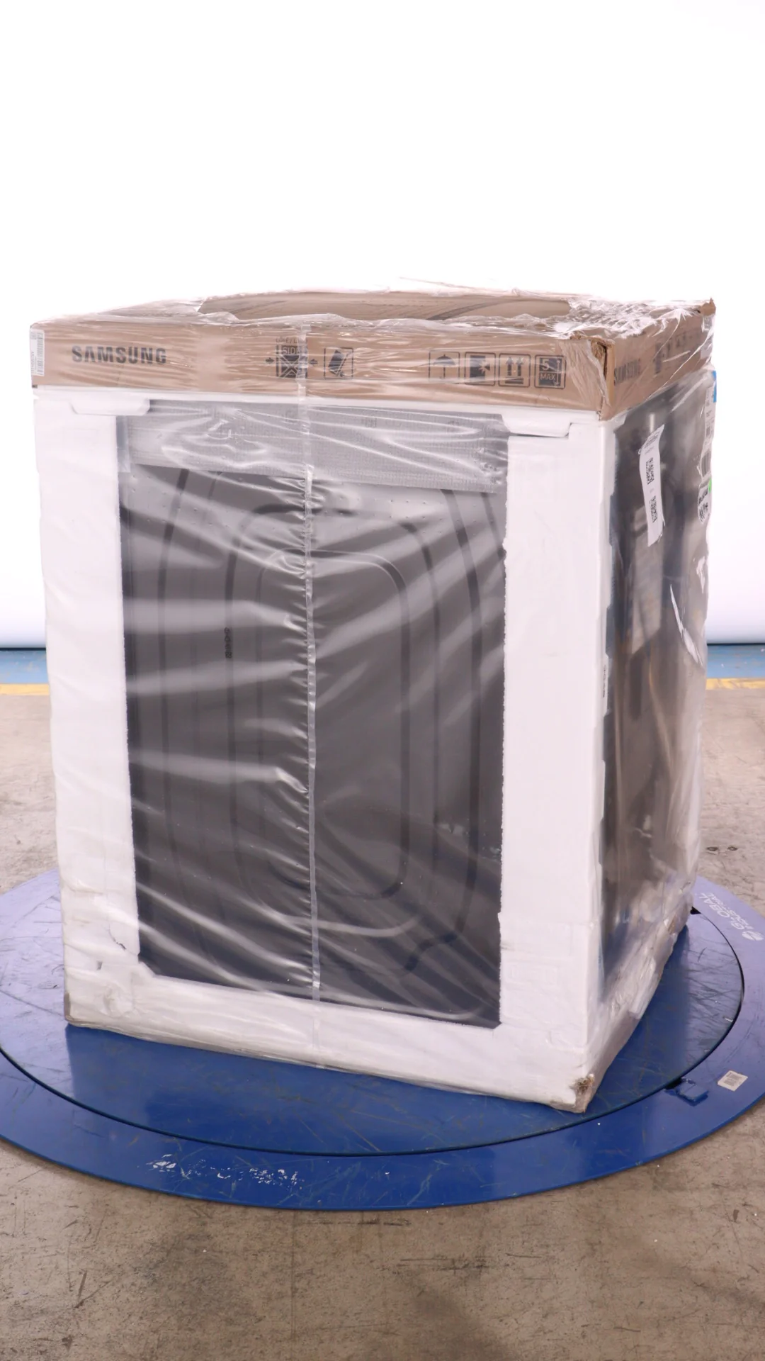 SAMSUNG BESPOKE 27 IN. 7.5 CU. FT. BLACK STAINLESS STEEL ELECTRIC DRYER WITH SUPER SPEED DRY - DVE46 - Inhomebuy