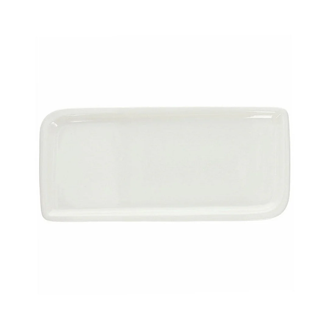 Attitude Bianco Rectangular Plate 36x16.5cm - Inhomebuy