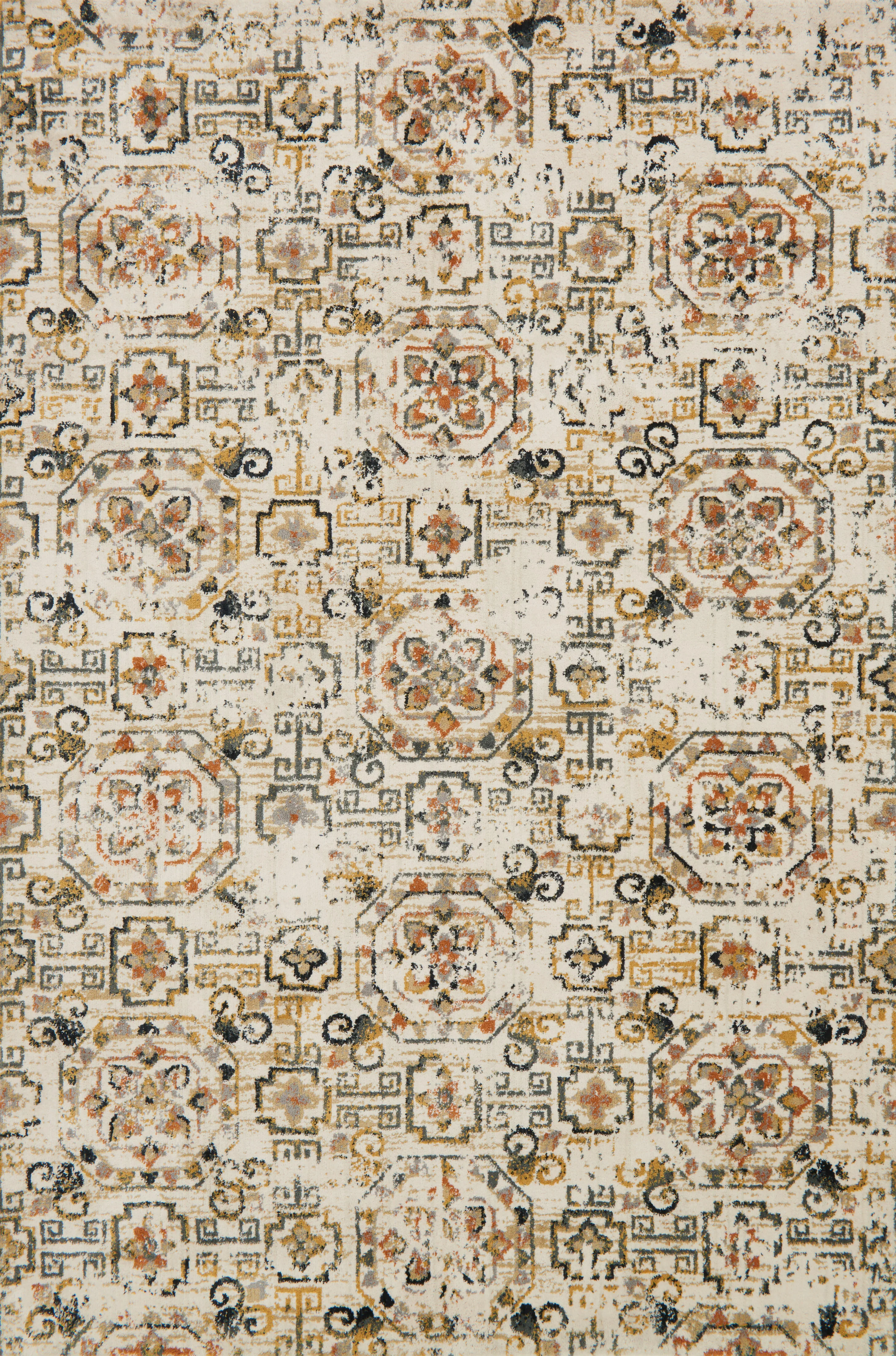 Loloi Rugs Torrance Collection Rug in Ivory, Taupe - 9'3