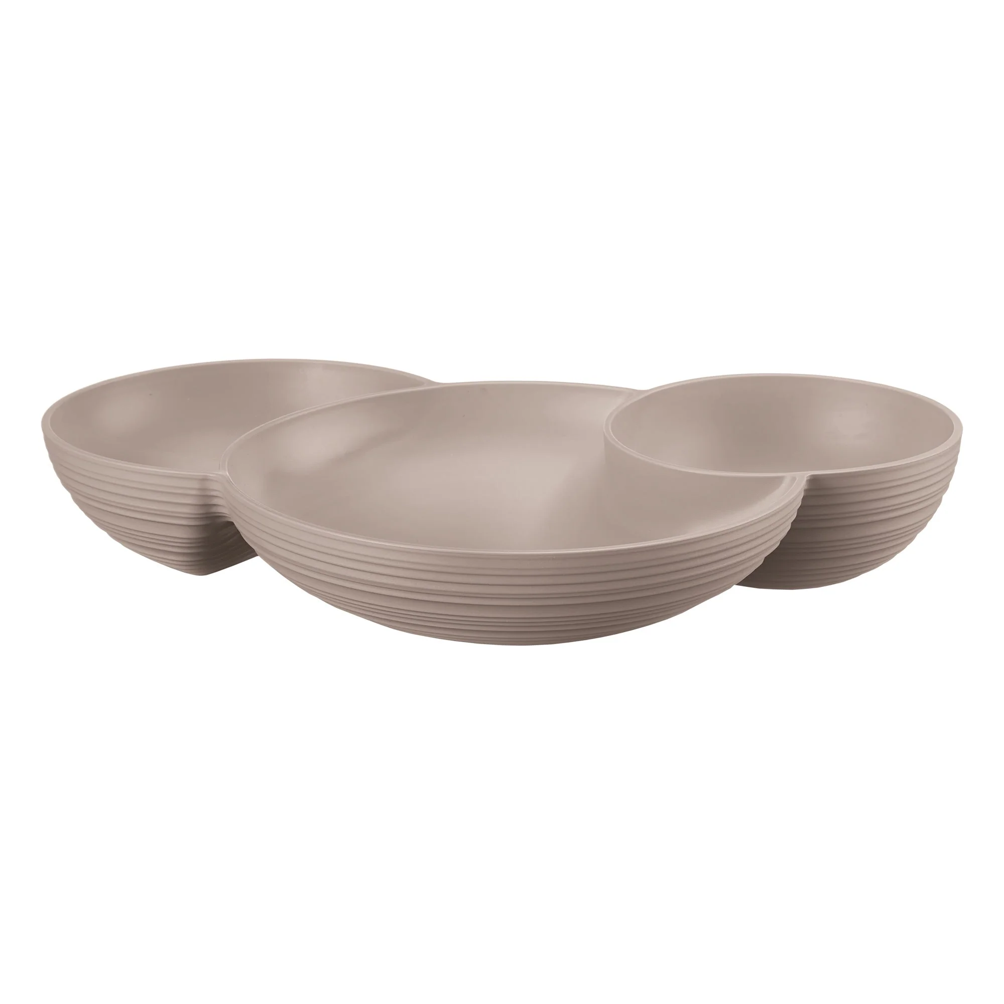 Hors D'oeuvres Dish Tierra Taupe - Inhomebuy
