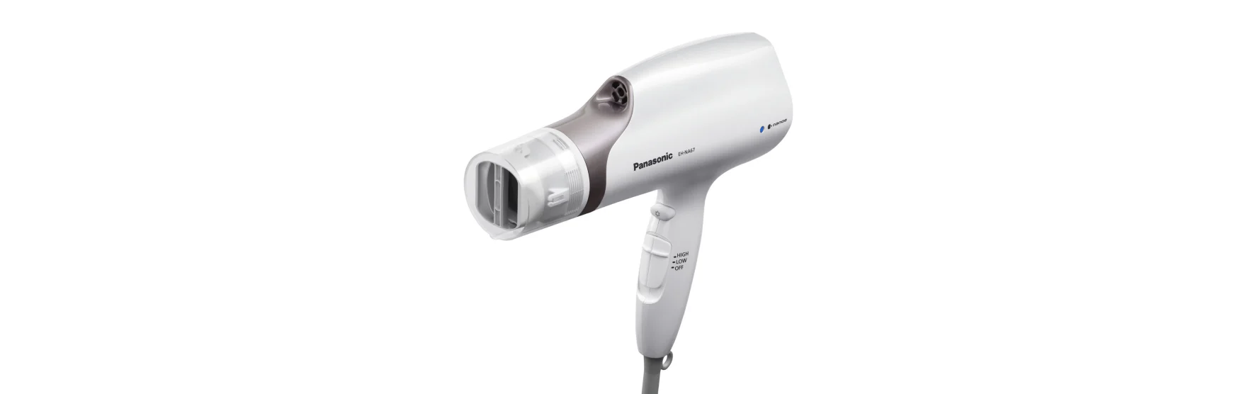 Panasonic Hair Dryer with NANOE particles, white | EH-NA67W - Inhomebuy