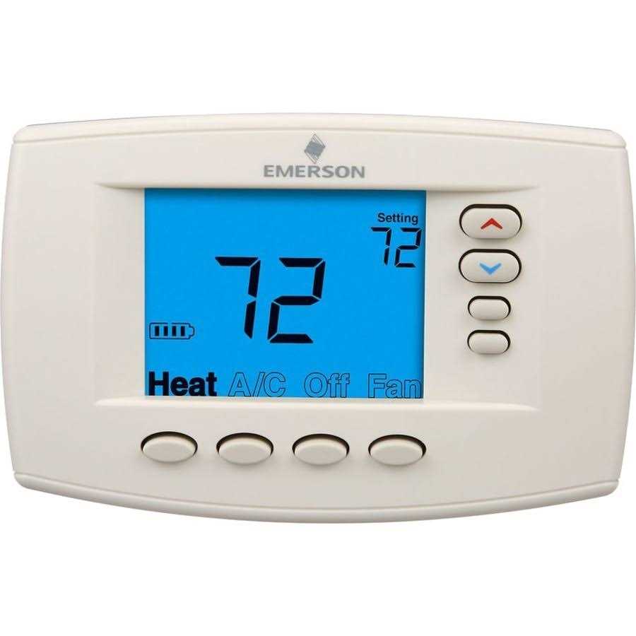 White-Rodgers 1F95-1277 Big Touchscreen Programmable Thermostat - Inhomebuy