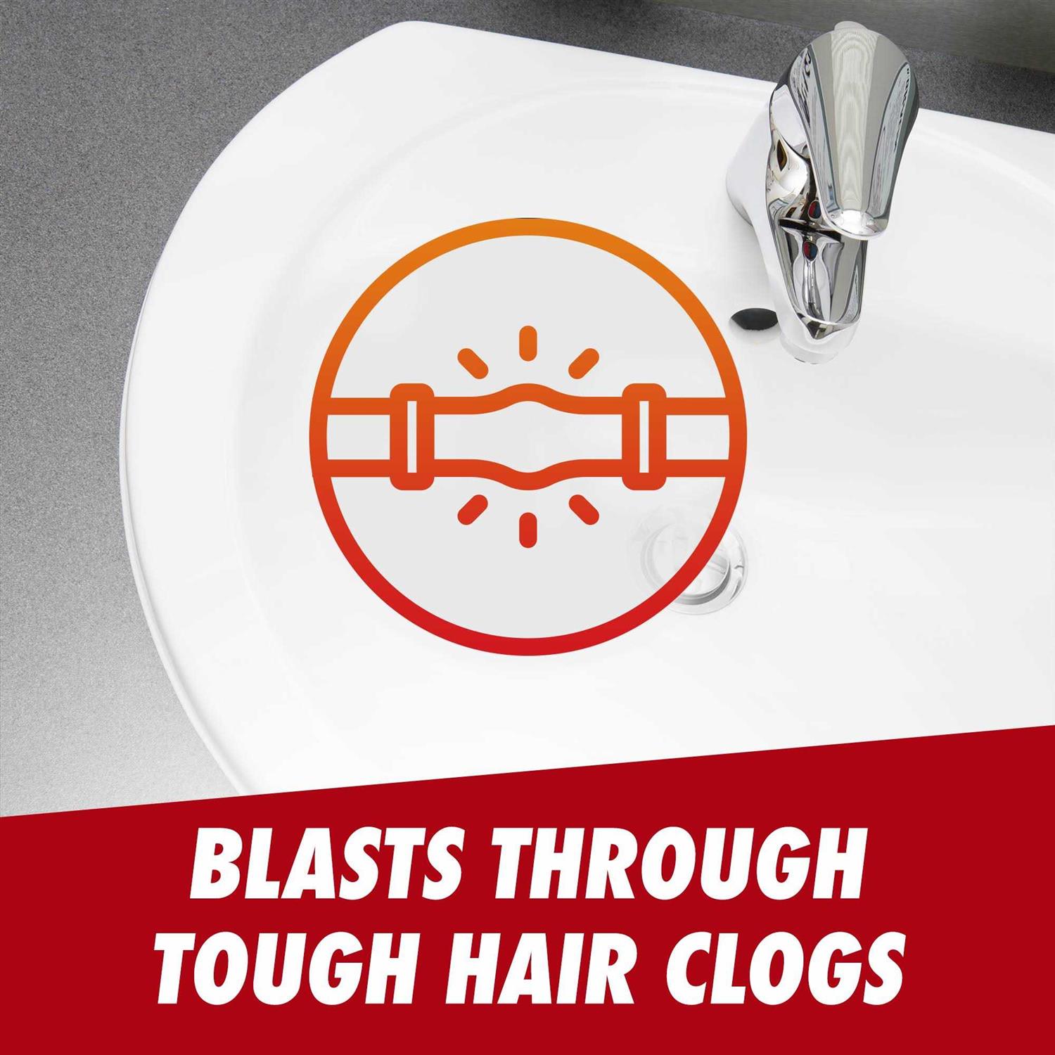 Drano Clog Remover Hair Buster Gel - Inhomebuy