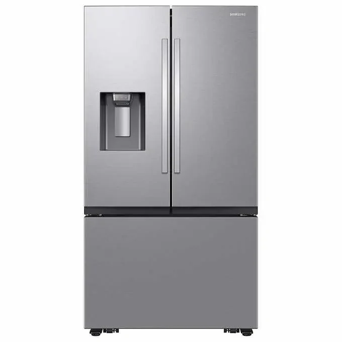 SAMSUNG 36 IN. 30.5 CU. FT. STAINLESS STEEL 3 DOOR FRENCH DOOR REFRIGERATOR WITH EXTERIOR WATER DISP - Inhomebuy
