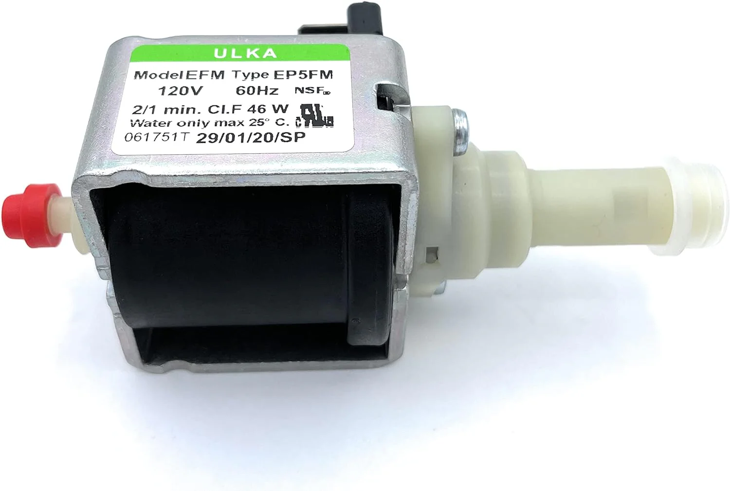 EP5FM | 46W ULKA Water Pump with Thermostat for espresso makers - Inhomebuy