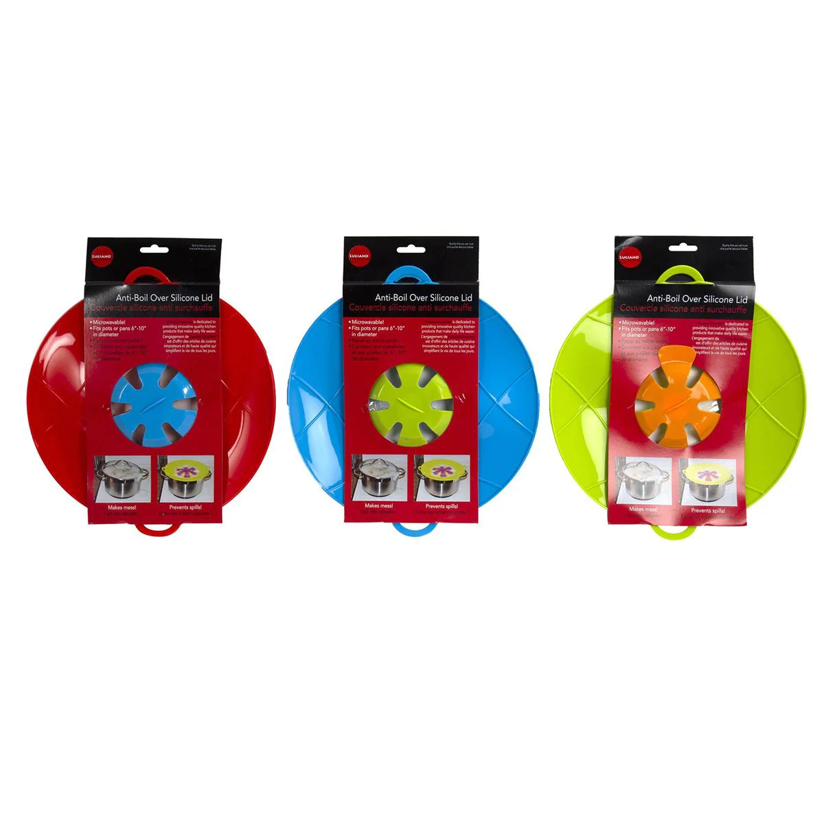 L.Gourmet Anti-boil over Silicone cover | 70299 - Inhomebuy