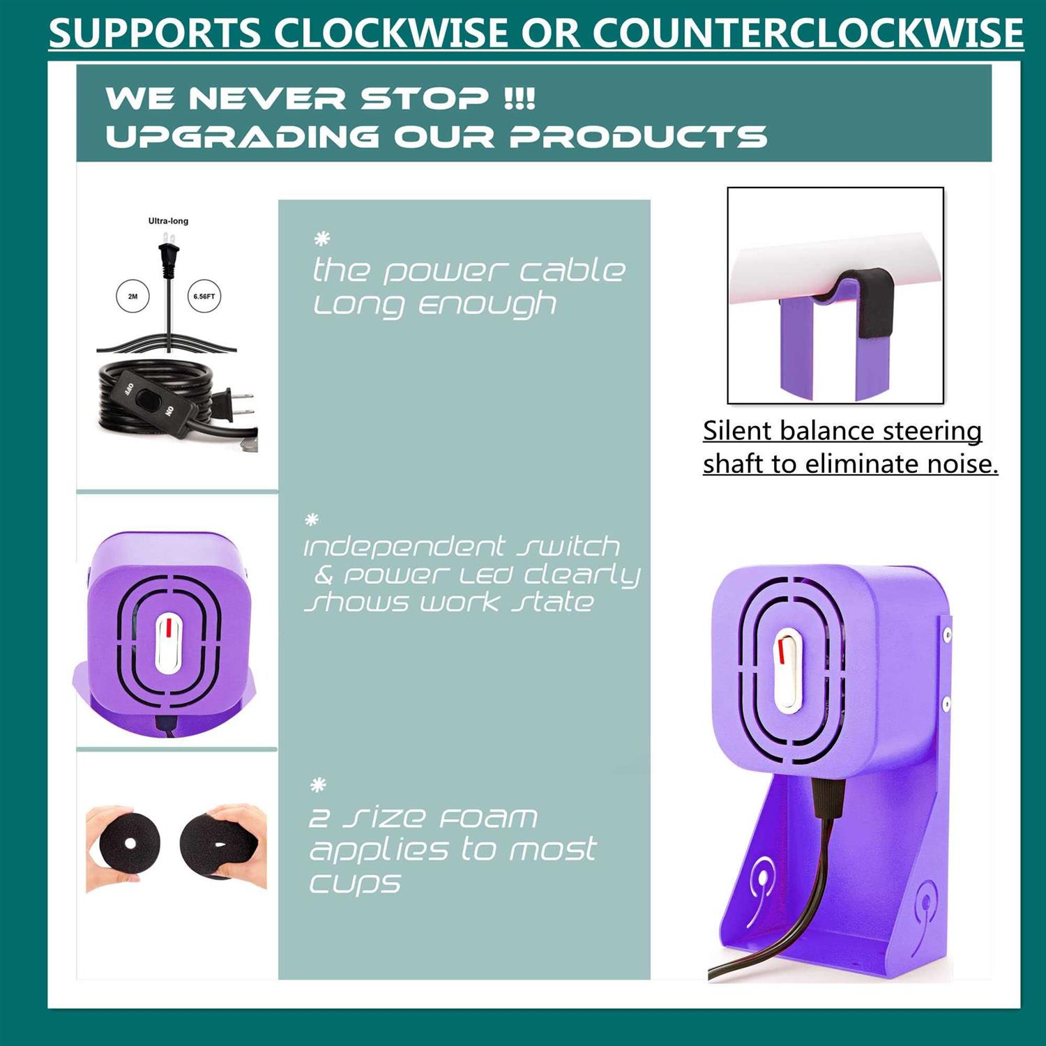 Cup Turner for Crafts Tumbler,Tumbler Cup Spinner,glitter Powder,Epoxy Resin kit for Tumblers for Beginners with Epoxy and Heat Gun - Inhomebuy