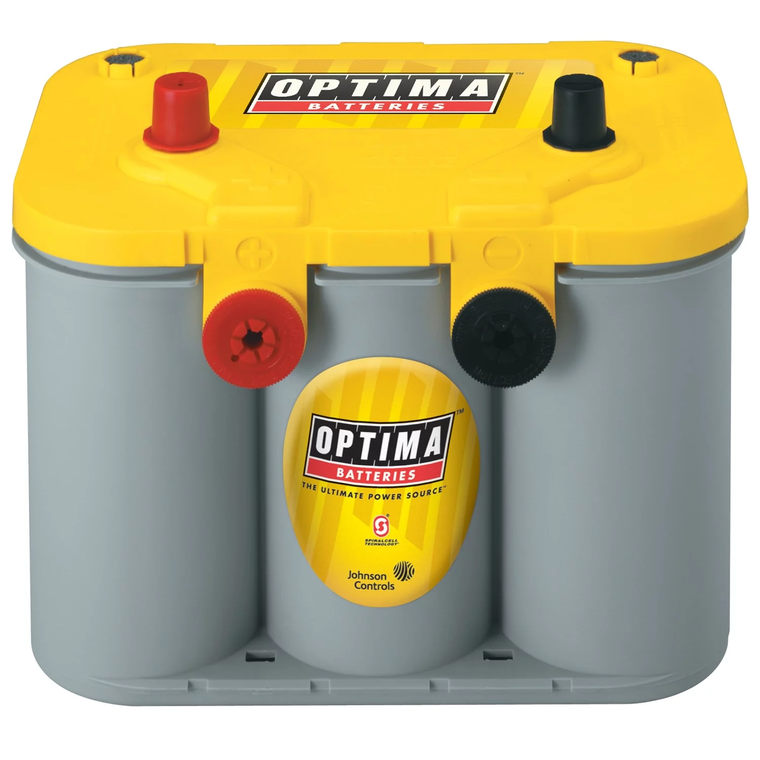 OPTIMA Batteries Yellowtop AGM Spiralcell Dual Purpose Battery, Group Size D34/78, 12 Volt 750 CCA - Inhomebuy