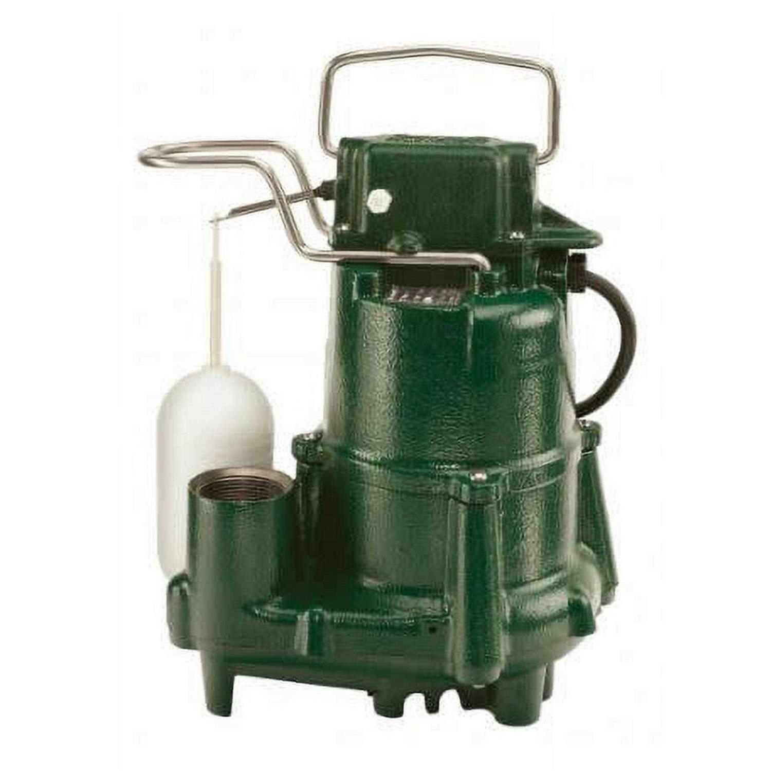 Zoeller 98-0001 Flow-Mate 1/2 HP Submersible Sump Pump - Inhomebuy